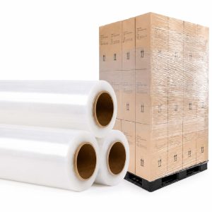 Hand-Wrapped Stretch Film